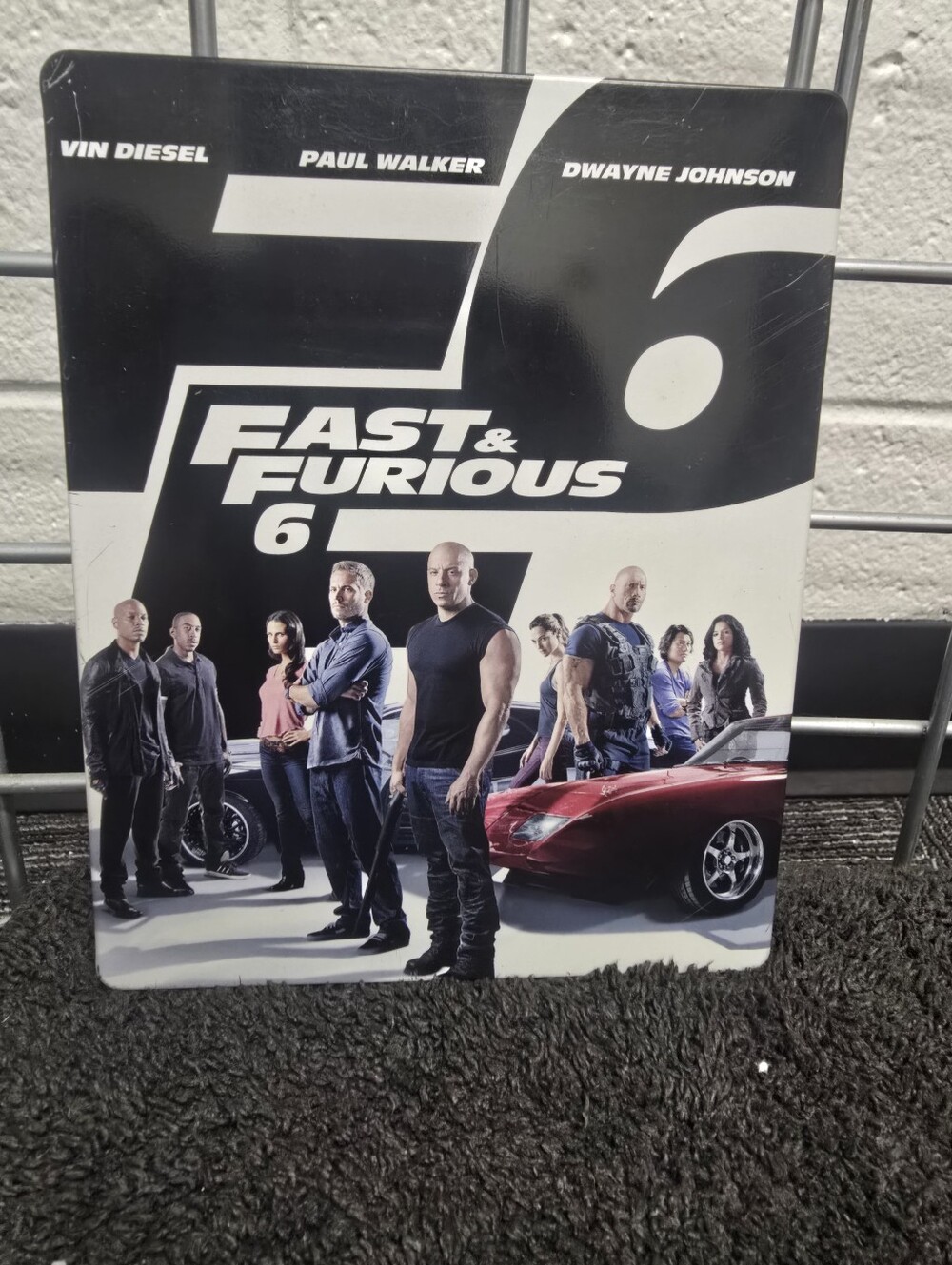Fast & Furious 6 SteelBook Limited Edition (Blu-ray + DVD Combo) Vin Diesel